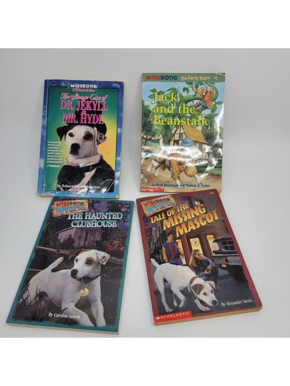 WISHBONE Lot of 4 Chapter Books (Classics & Mysteries) - BK217